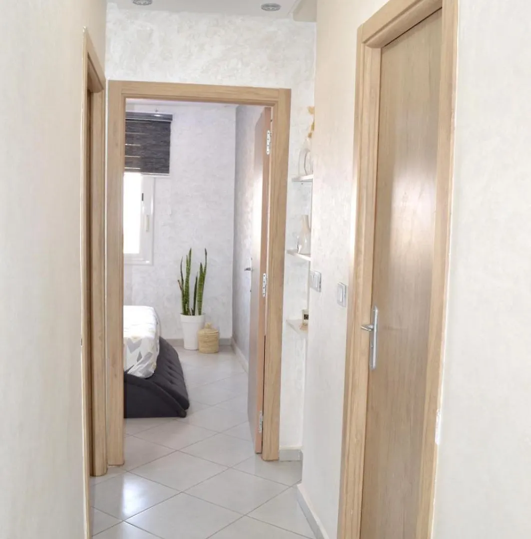 Belle Appartement Miftah ,Vue De Mer, 5Min A La Plage Agadir